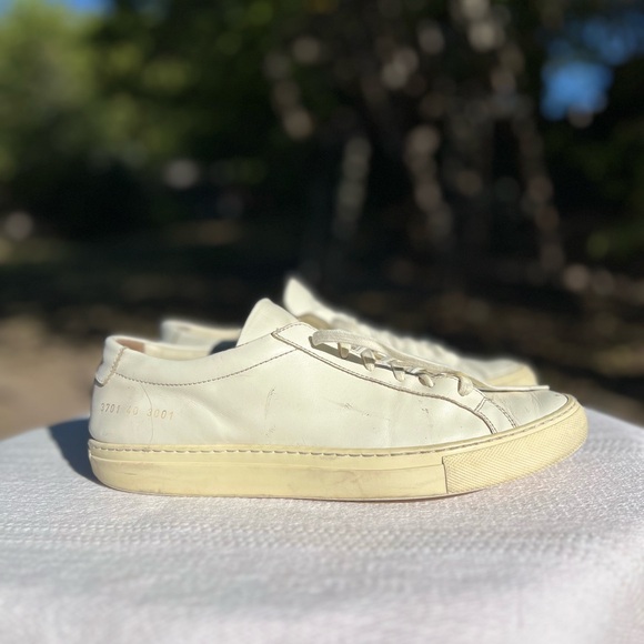 Women by Common Projects White Sneakers Size 40 - Picture 1 of 9